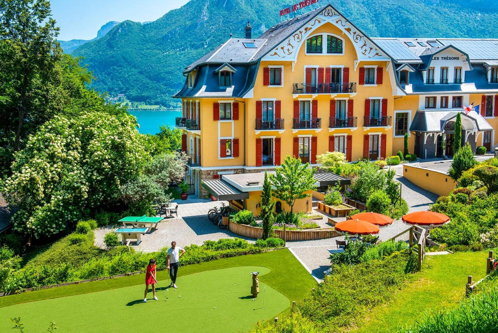 Les Tresoms Lake And Spa Resort Annecy Buitenkant foto